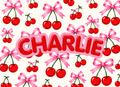 Cantiague Chromebook Decal 2 - Cherries