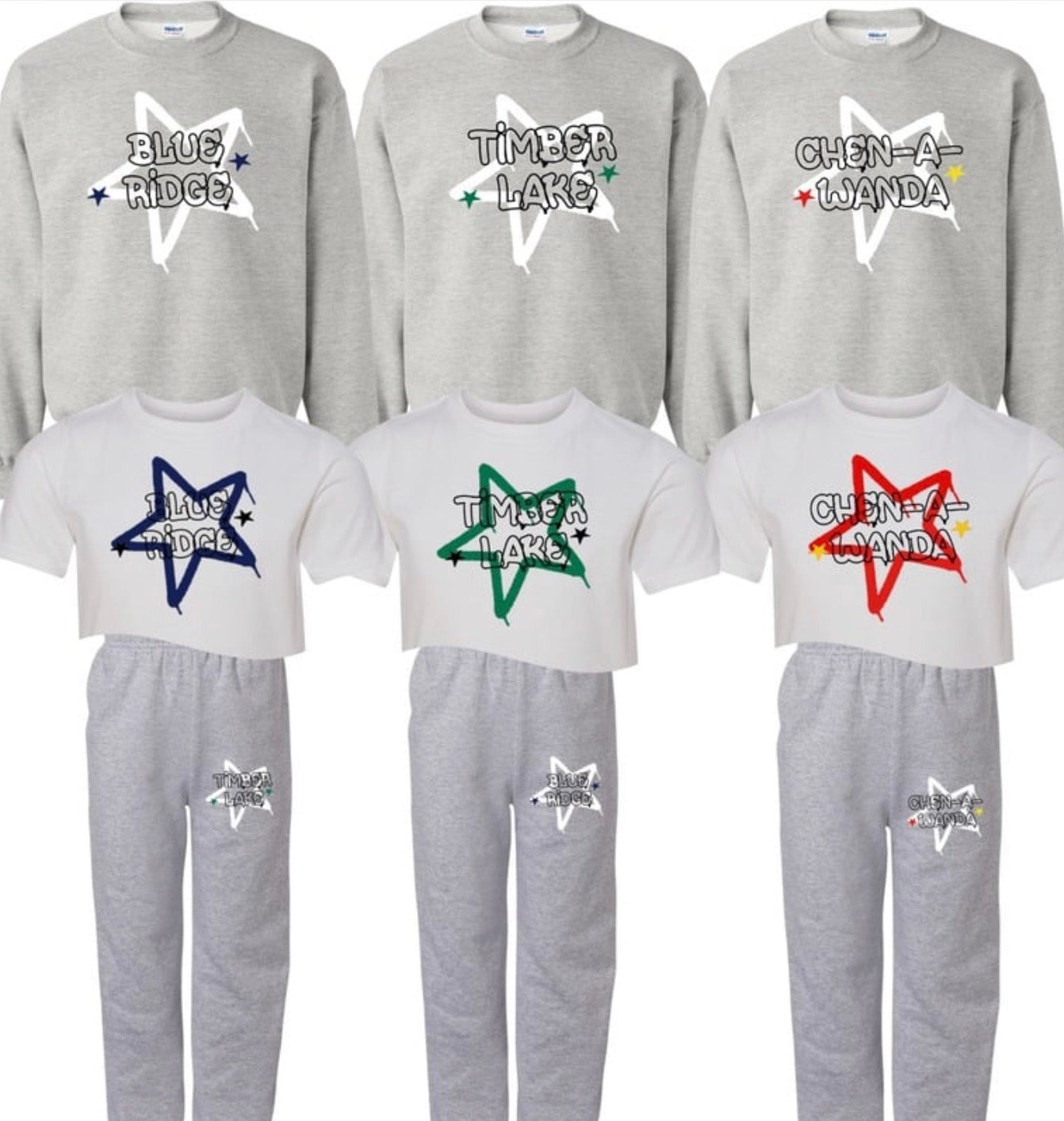 Spray Paint Stars