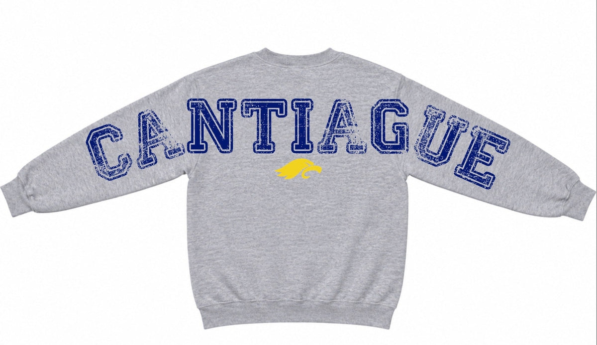 Cantiague Collegiate Crewneck Sweatshirt STAFF