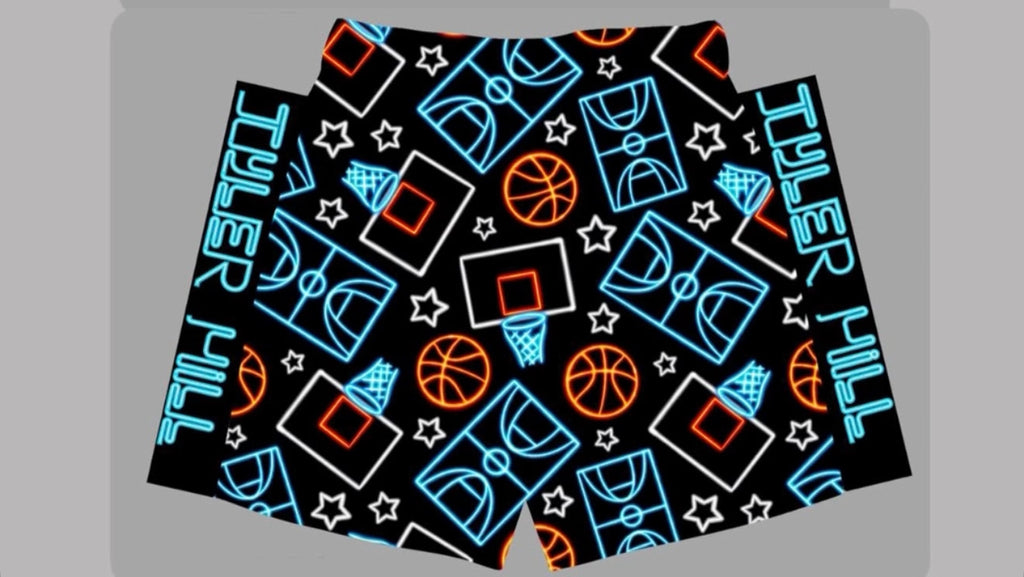 Neon basketball Shorts