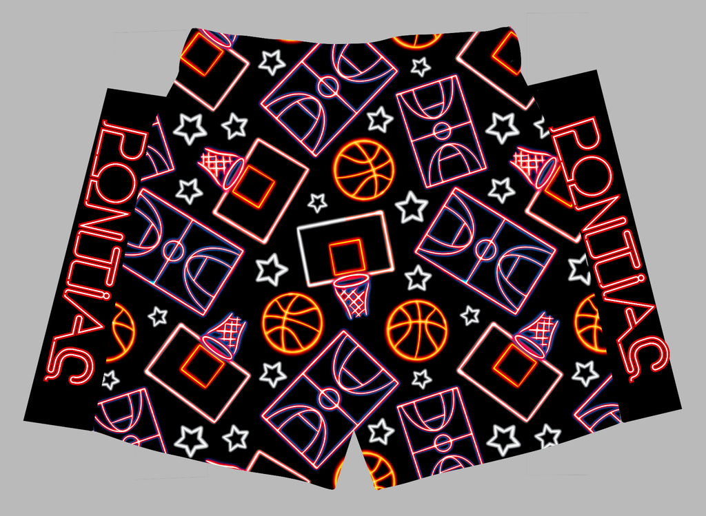 Neon basketball Shorts