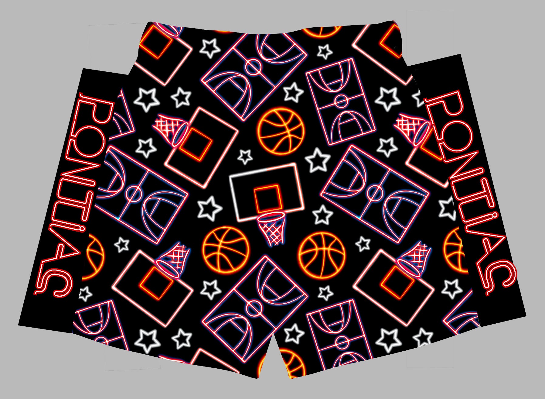 Neon basketball Shorts