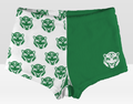 Logo Fuzzy Pajama Shorts