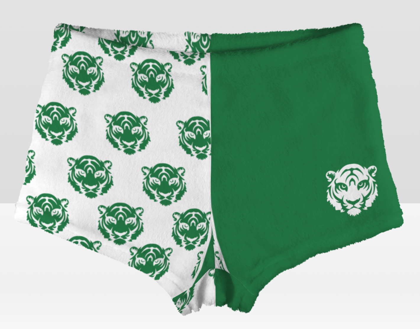 Logo Fuzzy Pajama Shorts