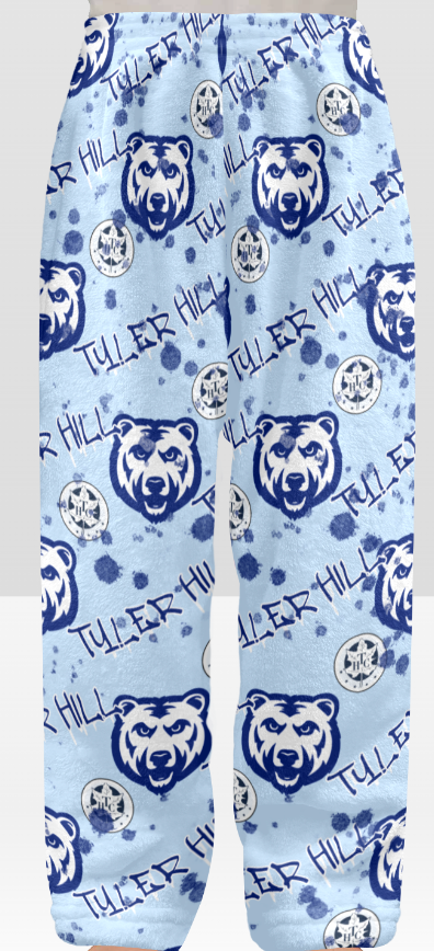 Camp Logo Fuzzy Pajama Pants